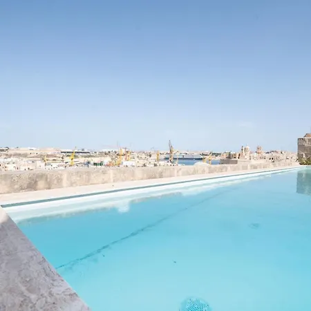 Moon Malta Boutique With Rooftop Pool & Sea Views Of Valletta, Grand Harbour & Three Cities 3* Cospicua