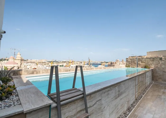 住宿加早餐酒店 Moon Malta Boutique With Rooftop Pool & Sea Views Of Valletta, Grand Harbour & Three Cities
