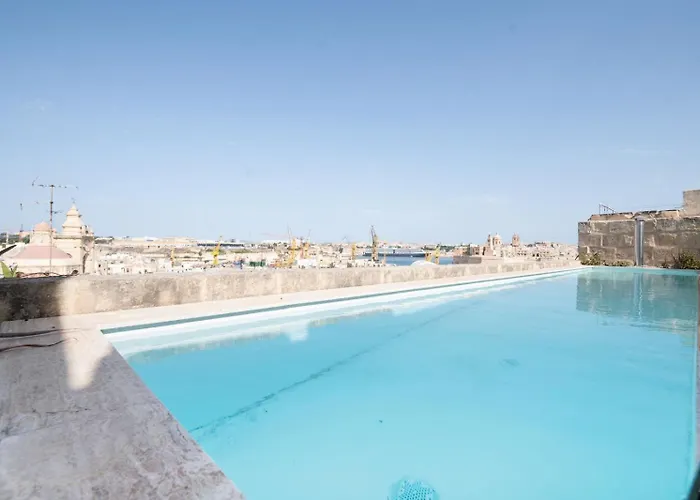 Moon Malta Boutique With Rooftop Pool & Sea Views Of Valletta, Grand Harbour & Three Cities 3* Cospicua